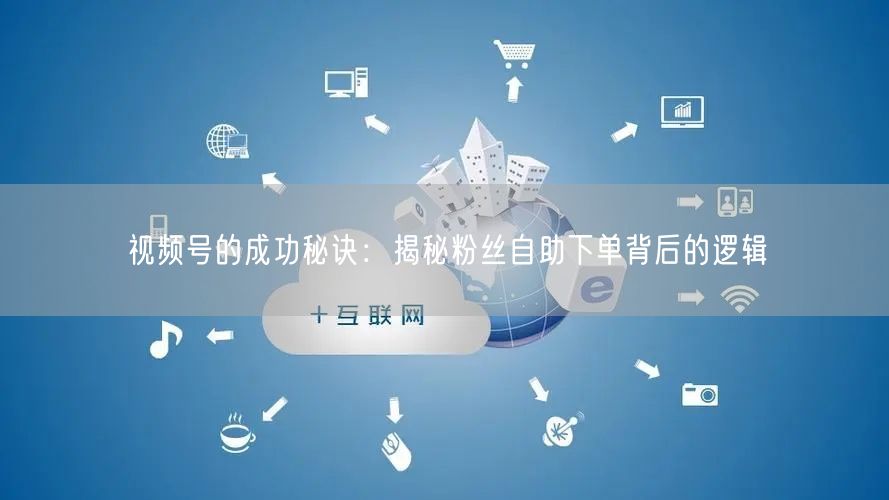 视频号的成功秘诀:揭秘粉丝自助下单背后的逻辑