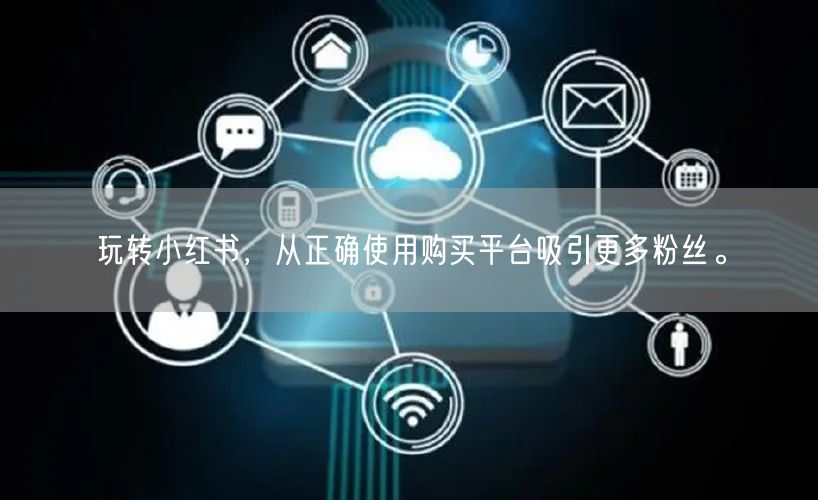 玩转小红书,从正确使用购买平台吸引更多粉丝。